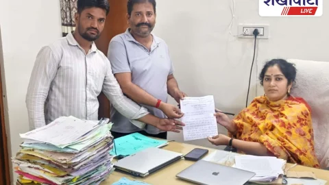 उदयपुरवाटी में 90ए कार्रवाई ठप, पार्षदों ने सौंपा ज्ञापन