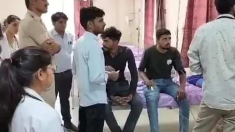 शांतिभंग के आरोप में 2 युवक गिरफ्तार