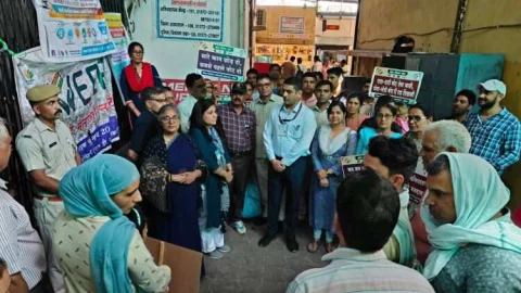 सैनिकों, पूर्व सैनिकों और उनके परिजनों से शत—प्रतिशत मतदान का दिलाया संकल्प