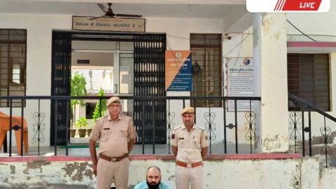 Jhunjhunu: पुलिस ने सक्रिय हिस्ट्रीशीटर अनिल सुण्डिया को किया गिरफ्तार