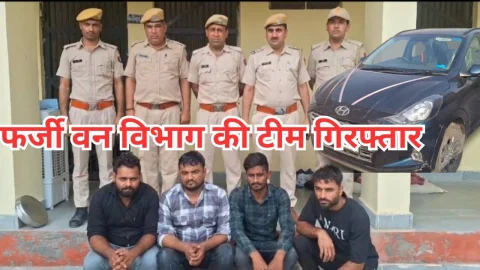 Video News – वन विभाग की फर्जी टीम बन कर लूट की वारदात को दिया था अंजाम