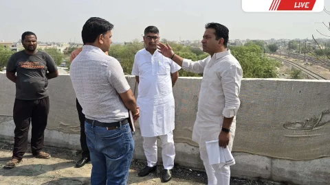 पिलानी फाटक ROB तैयार: 7 दिन में होगा शुरू – सांसद राहुल कस्वां