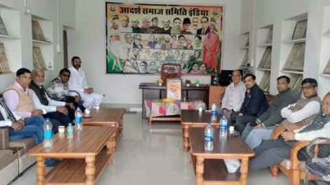 स्वतंत्रता संग्राम के महानायक राष्ट्रपिता महात्मा गाँधी का बलिदान दिवस मनाया