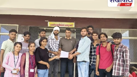 उदयपुरवाटी: छात्रसंघ चुनाव बहाली समेत 5 मांगों पर SFI का ज्ञापन