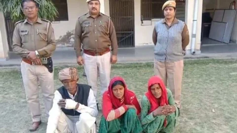 डबल मर्डर के तीन मुख्य आरोपी गिरफ्तार, जमीनी विवाद में दो सगे भाइयों की हुई थी मौत