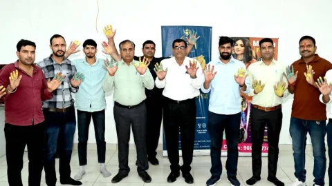 राष्ट्रीय जाट महासंघ का चिड़ावा में होली स्नेह मिलन समरोह आयोजित