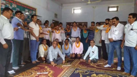 राजस्थान शिक्षक संघ शेखावत उपशाखा सरदारशहर के चुनाव संपन्न
