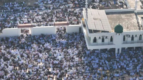 झुंझुनू में ईद की नमाज अदा कर मांगी अमन चैन की दुआ