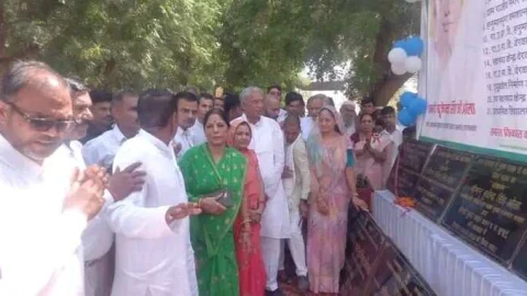 परिवहन राज्य मंत्री ने देरवाला में किया 21 विकास कार्यों का लोकार्पण