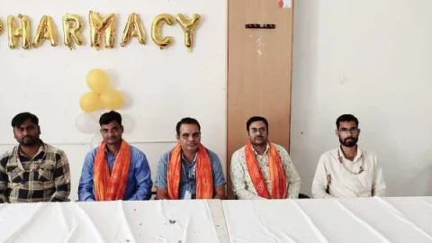 श्री जगदीश प्रसाद झाबरमल टिबड़ेवाला विश्वविद्यालय में मनाया विश्व फार्मासिस्ट दिवस