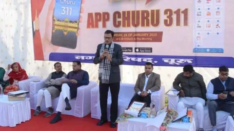 नागरिकों की सुविधाओं के विस्तार में अनूठी पहल है चूरू 311 एप्प – राठौड़