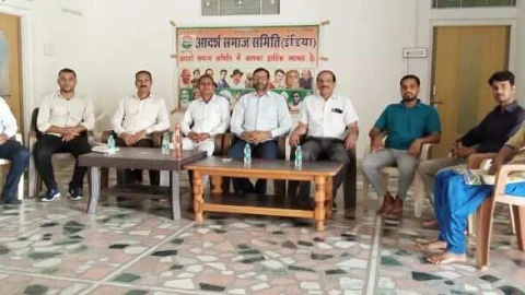 गाँधी सेवा रत्न अवॉर्ड को लेकर आदर्श समाज समिति इंडिया की बैठक