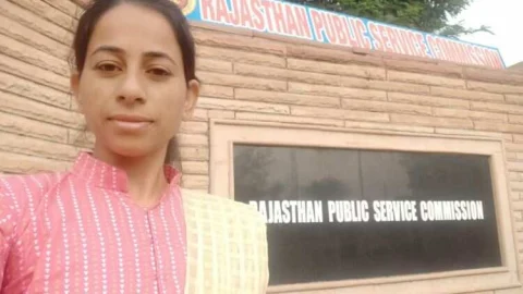 ममता सैनी का राजस्थान पुलिस में थानेदार (सब इंस्पेक्टर) के पद पर चयन