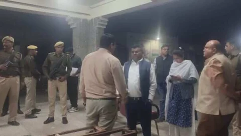 उपराष्ट्रपति जगदीप धनखड़ का दौरा : जिला कलेक्टर एवं एसपी ने किया निरीक्षण