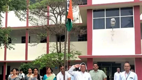 78 वां स्वतन्त्रता दिवस हर्षोल्लास से मनाया