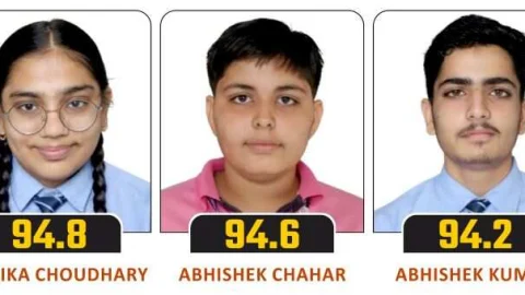 प्रिंस इंटरनेशनल स्कूल का 10 वीं सीबीएसई परीक्षा परिणाम शत प्रतिशत रहा, अंशिका ने किया टॉप