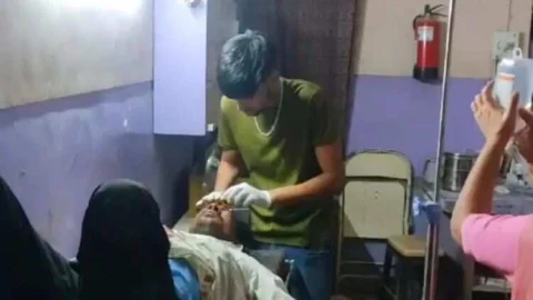 दो बाइकों भिड़ंत में एक व्यक्ति घायल