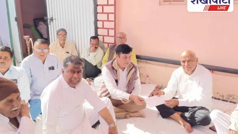 नेहरा खाप राष्ट्रीय अध्यक्ष संदीप नेहरा का झुंझुनू दौरा