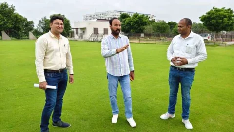 श्री जेजेटी विश्वविद्यालय को मिली राष्ट्रीय स्तर पर कबड्डीऔर बैडमिंटन की मेजबानी