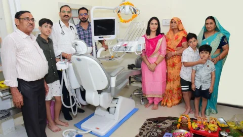दांतों का अरगो लूप्स मशीन से होगा अब झुंझुनूं में भी ईलाज