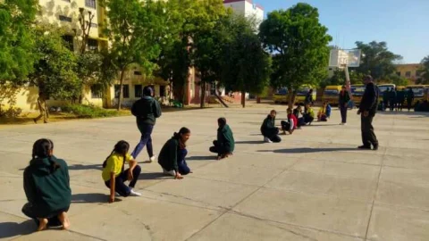 न्यू राजस्थान पब्लिक स्कूल में दो दिवसीय स्पोर्टस मीट का आयोजन