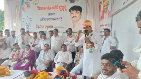 झुंझुनू विधानसभा के सभी कार्यकर्ताओं की ताकत से ही कांग्रेस लगातार जीत रही है – चिरंजीव राव