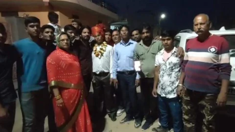 11 महीने बाद घट लौटा युवक, परिजनों में खुशी की लहर