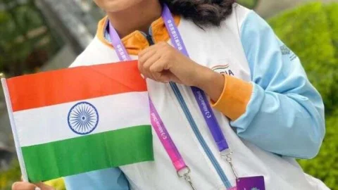 पूजा कंवर ने 5वीं बार भारत का महिला हैंडबाल टीम का प्रतिनिधित्व किया