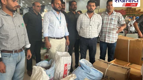 सिंगल यूज प्लास्टिक पर बड़ी कार्रवाई, 410 किलो जब्त