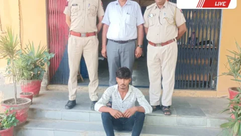 Jhunjhunu : सिंघाना में नाबालिग के अपहरण का आरोपी गिरफ्तार