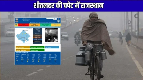 Rajsthan Weather Update : राजस्थान में आसमान से टपकने लगी बर्फ, 8 शहरों में सीजन की सबसे सर्द रात, शेखावाटी समेत कई जिलों में शीतलहर का अलर्ट
