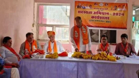 100 सदस्य पूरा करने वाले कार्यकर्ता ही बनेंगे सक्रिय सदस्य – मंत्री कन्हैयालाल चौधरी