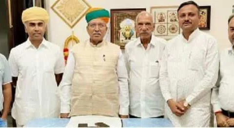 कारंगा,कालवी व शर्मा ने की भाजपा के राष्ट्रीय नेताओं से मुलाकात