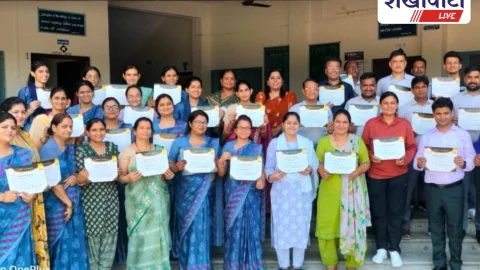 बगड़: ज्योति विद्यापीठ स्कूल में शिक्षकों की कार्यशाला आयोजित