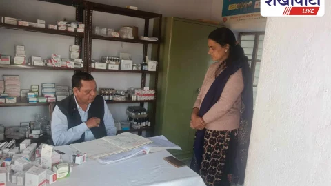 सीएमएचओ निरीक्षण: दादिया-दौलतपुरा स्वास्थ्य सेवाओं की समीक्षा