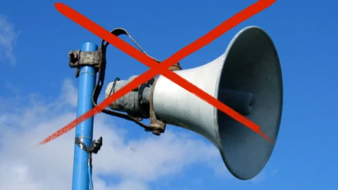 विधानसभा आम चुनाव 2023 के दौरान लाउड स्पीकर के प्रयोग पर पूर्णतः प्रतिबंधित