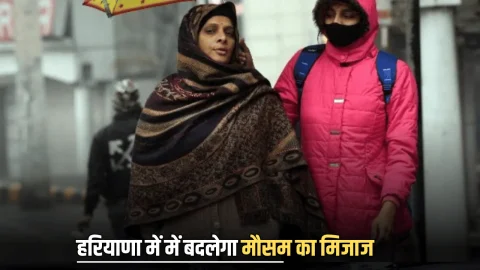 Haryana Weather : हरियाणा में तेजी से गिरेगा तापमान, 8 शहरों में सिंगल डिजिट में पहुंचा पारा, जानें बारिश को लेकर ताजा अपडेट