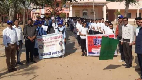 शहीद दिवस पर अहिंसा मार्च का हुआ आयोजन