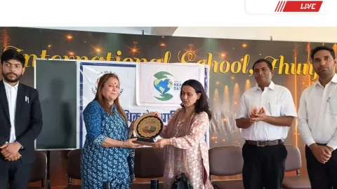 प्रिंस इंटरनेशनल स्कूल में विशेष स्वास्थ्य दिवस का आयोजन