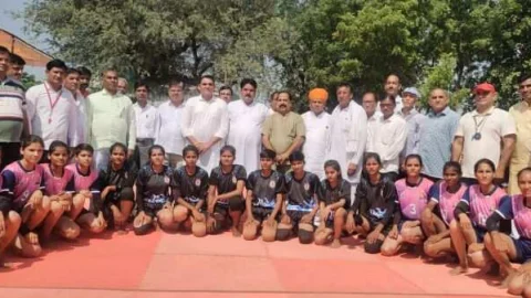 तीन दिवसीय अंतर महाविद्यालय (महिला) कबड्डी प्रतियोगिता का हुआ शुभारंभ