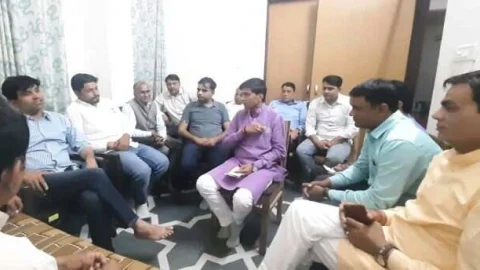 संघ के पथ संचलन को लेकर झुंझुनू शहर में तैयारियां तेज