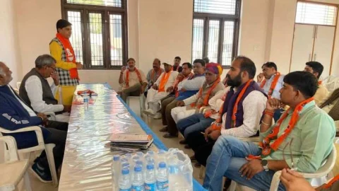 भाजपा नगर मंडल की संगठन पर्व कार्यशाला संपन्न,शक्तिकेंद्रों पर लगाए चुनाव प्रभारी