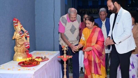 जेजेटी यूनिवर्सिटी में ऑल इंडिया इंटर यूनिवर्सिटी बैडमिंटन टूर्नामेंट का हुआ आगाज