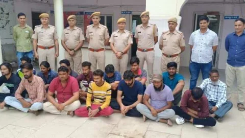 झुंझुनू पुलिस ने “ऑपरेशन पराक्रम” के अंतर्गत की ताबड़तोड़ कार्यवाही