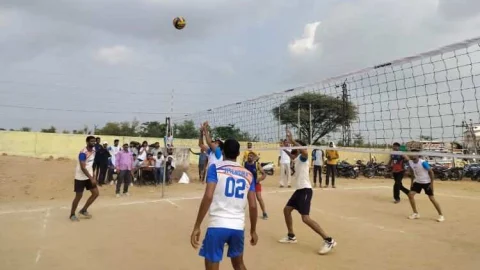 ब्लॉक स्तरीय राजीव गांधी ग्रामीण ओलंपिक में हुए रोचक मुकाबले