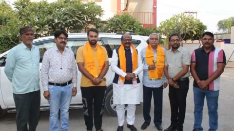 पूर्व राज्य सभा सांसद ने किया SMTI कैम्पस का अवलोकन