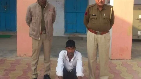 अवैध हैरोइन (चिट्टा) के साथ साहवा निवासी 19 वर्षीय बलवंत कुमार नायक गिरफ्तार