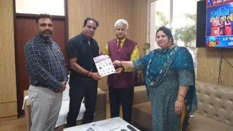 शेखावाटी विश्वविद्यालय में शिक्षा व शोध क्षेत्र में सहयोग पर हुआ विचार -विमर्श