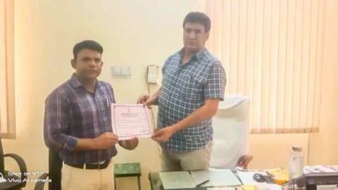 बिहारी लाल बालान गुड सेमेरिटन अवार्ड से सम्मानित