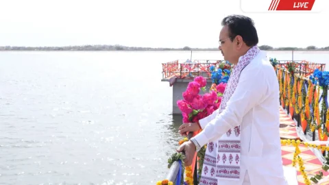 झुंझुनूं के मलसीसर डैम का मुख्यमंत्री ने किया निरीक्षण